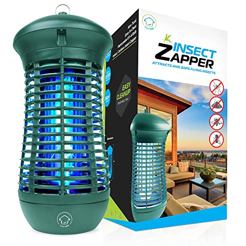 Green Bug Zapper Indoor Outdoor - Electric Mosquito Zapper Home Patio