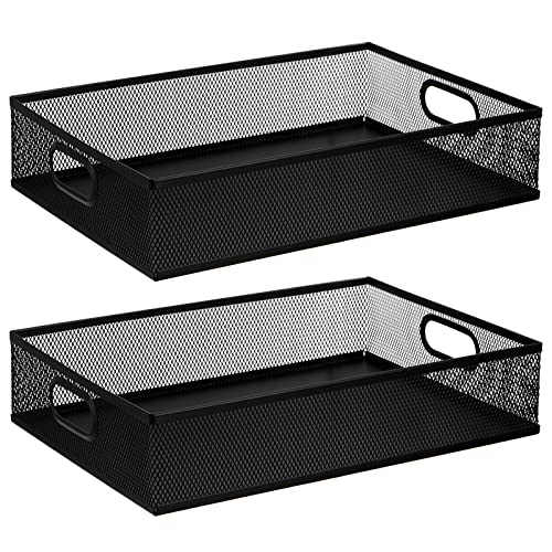 Metal Mesh Desktop Storage Tray