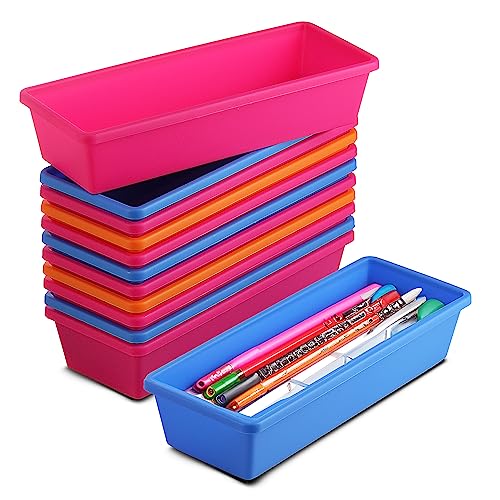 Zilpoo 12-Pack Classroom Pencil Bins
