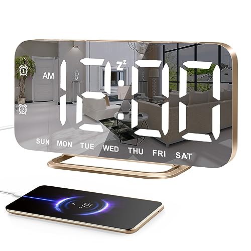 Super Slim LED Digital Alarm Clock