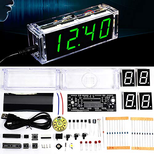 DIY Clock Kit with Voice and Night Light