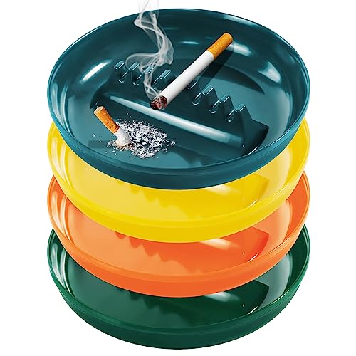 Outdoor Ashtray, Wooden Ash Tray With Lid, Windproof Ashtrays For  Cigarettes With Stainless Steel Liner, Portable Ash Trays For Indoor/outside/home/of