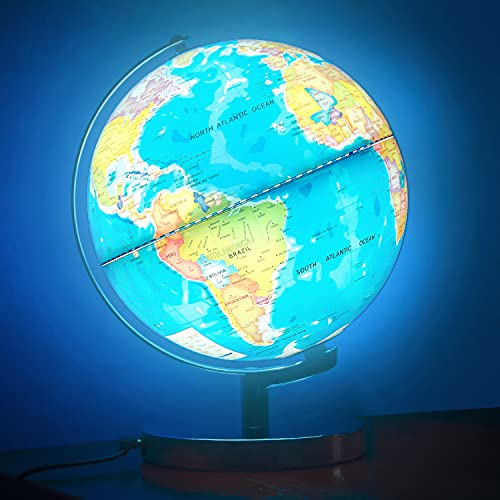 Illuminated World Globe for Kids: Educational, Interactive, and Illuminating!