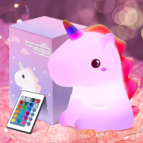 Unicorn Night Light for Kids