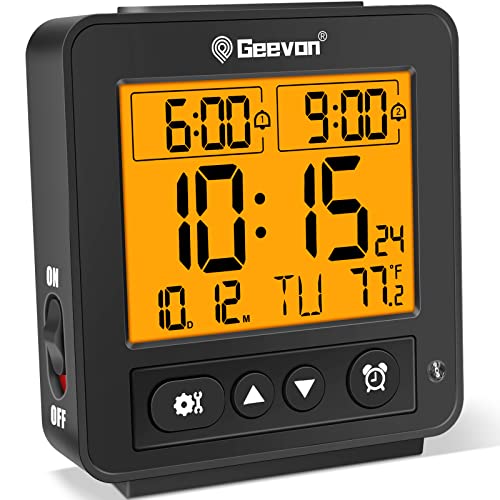 Geevon Smart Night Light Alarm Clock