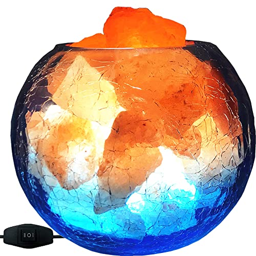 USB Himalayan Salt Lamp with Color Changing Light