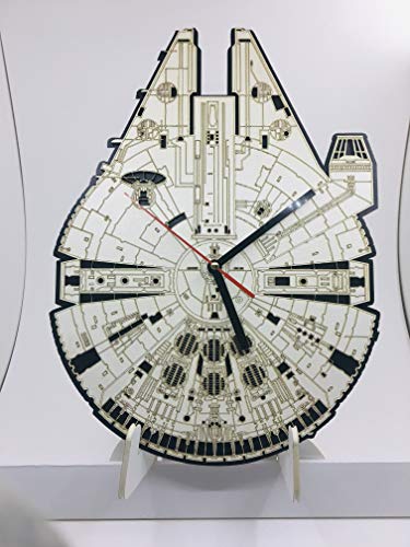 Millennium Falcon Star Wars Wall Hanging Clock