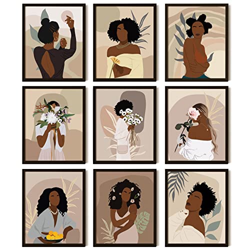 Black Woman Wall Art