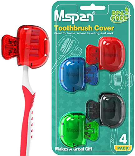 Mspan Toothbrush Head Cover Cap