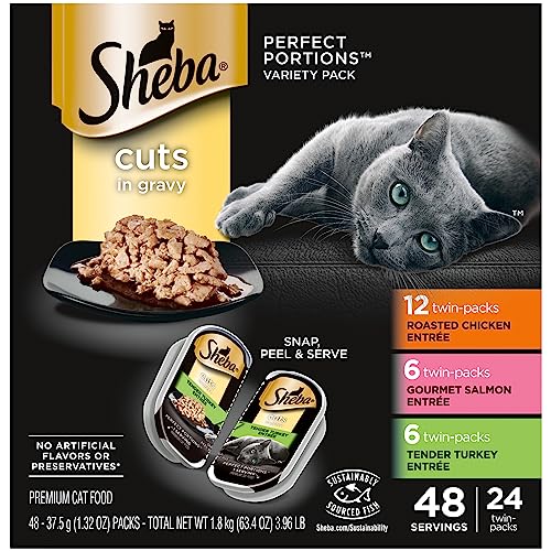SHEBA Wet Cat Food Trays