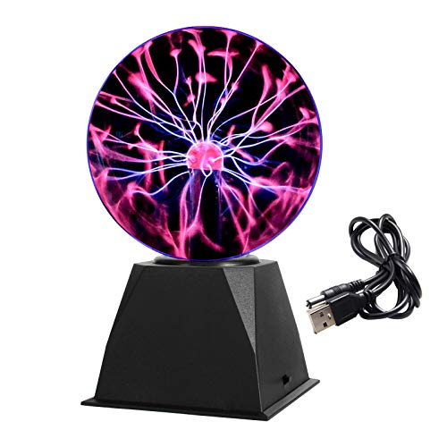 Gresus 6 Inch Magic Plasma Ball Lamp