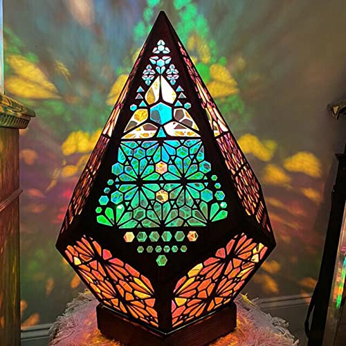 Bohemian Decorative Lamp - Starry Sky 3D Prismatic Lamp