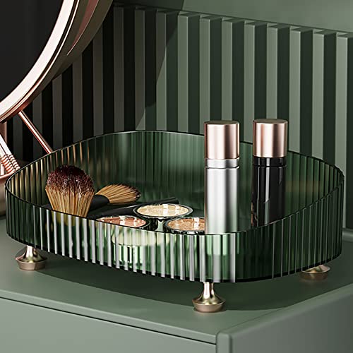 ANFENGLOU 11Inch Green Bathroom Vanity Tray
