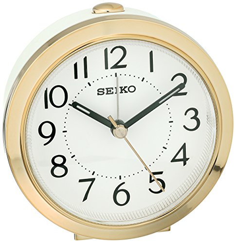 Seiko Sussex Gold Bedroom Alarm Clock
