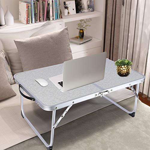 CAMPMOON Foldable Laptop Table, White