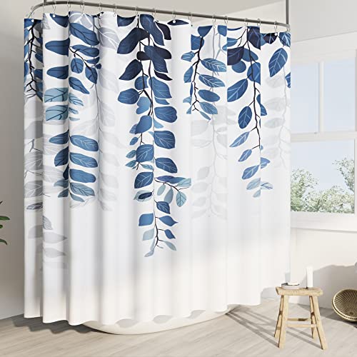 BOODII Blue Eucalyptus Shower Curtain