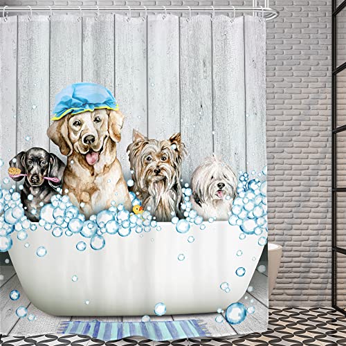 Funny Dog Shower Curtain