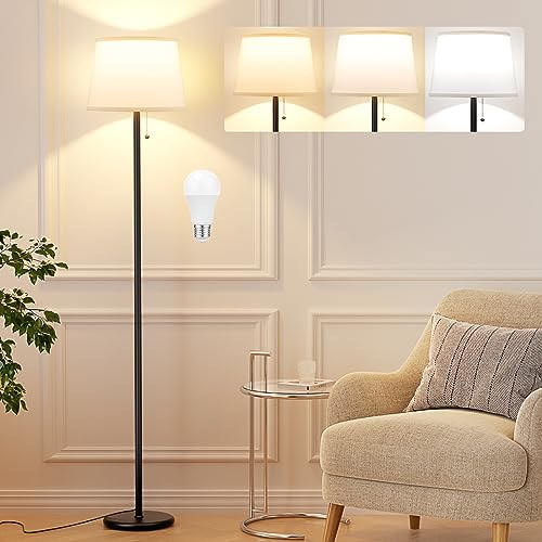 Modern Minimalist Floor Lamp with Adjustable Color Temperature