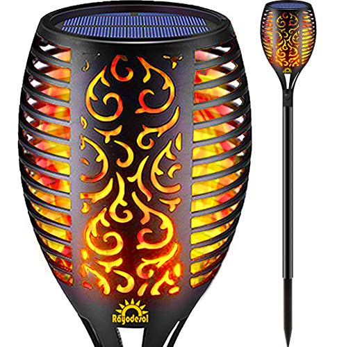 Rayodesol Solar Flame Torch Lights Outdoor