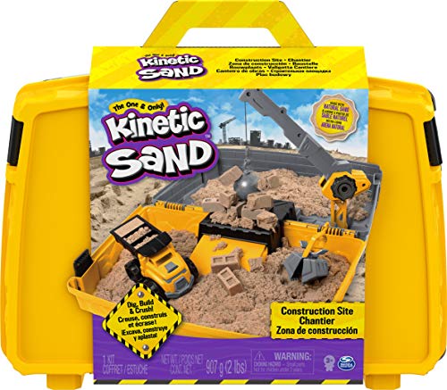 Kinetic Sand Construction Site Folding Sandbox