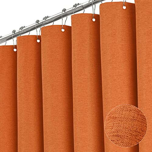 Orange Shower Curtain