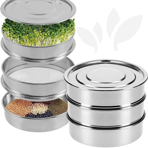 YARRD Stainless Steel Seed Sprouting Kit