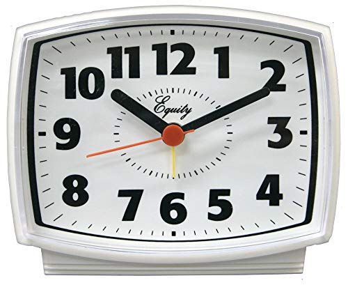 Equity 33100 4" Electric Analog Alarm Clock