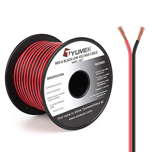 TYUMEN 100FT LED Strips Extension Cable
