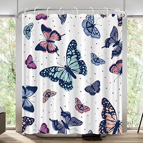 Beautiful Butterfly Shower Curtain