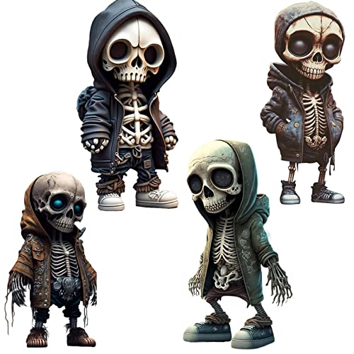 Cute Skeleton Halloween Figurines