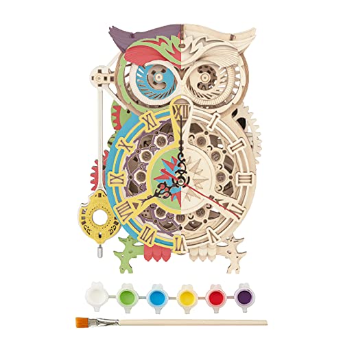 Think Gizmos Owl Clock Craft Kit