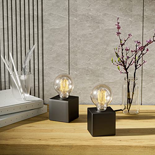 Mini Industrial Table Lamp Base Set