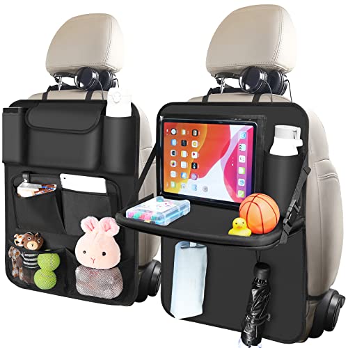 Oasser Car Backseat Organizer with Foldable Table Tray
