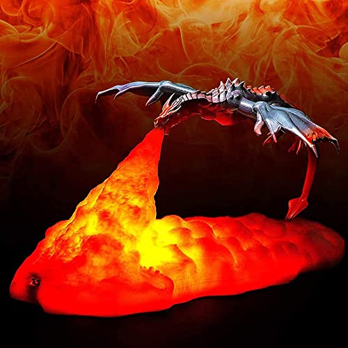 Fire Dragon Lamps - 3D Printed Night Light