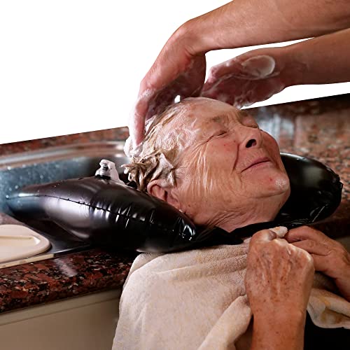 Inflatable Hair Washing Tray - Comfortable Portable Shampoo Bowl