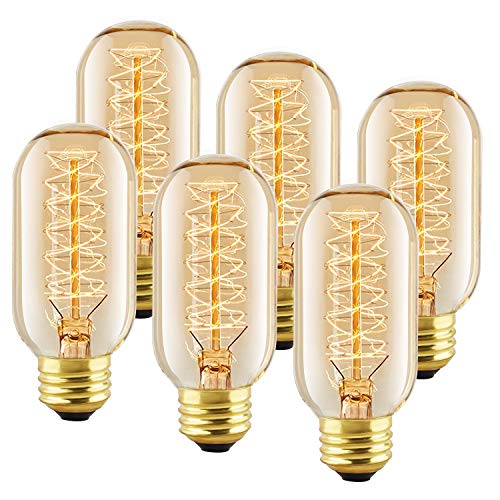 Vintage Edison Bulbs - Pack of 6