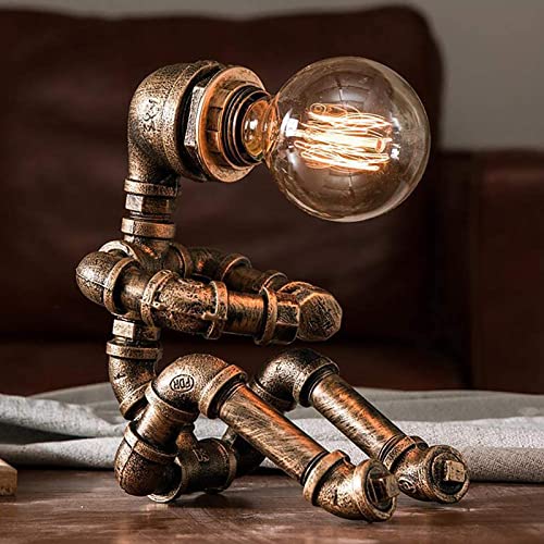 Steampunk Water Pipe Table Lamp