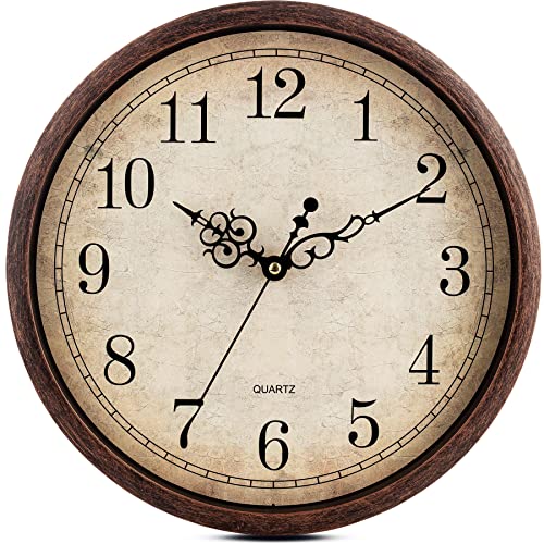 Vintage Brown Wall Clock