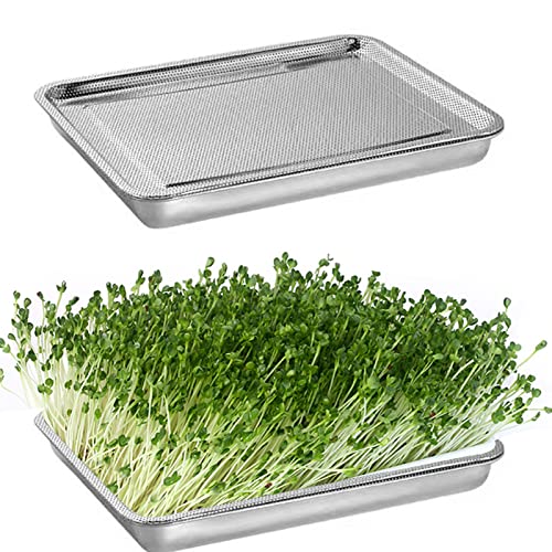 Seed Sprouter Tray - Stainless Steel Germination Kit