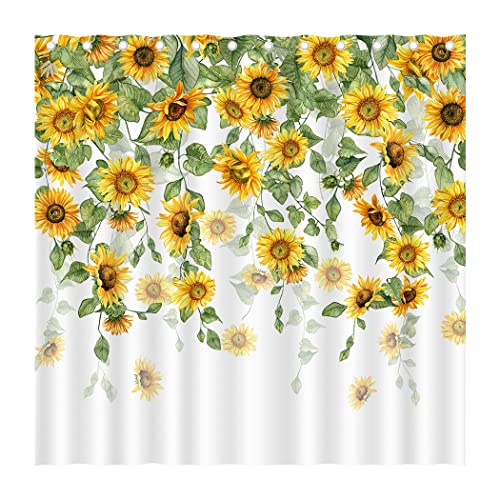 Juirnost Sunflowers Shower Curtain