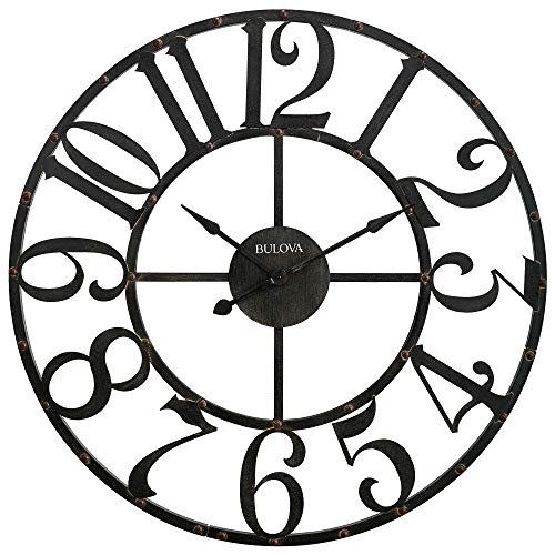 Bulova Oversize Gabriel Wall Clock