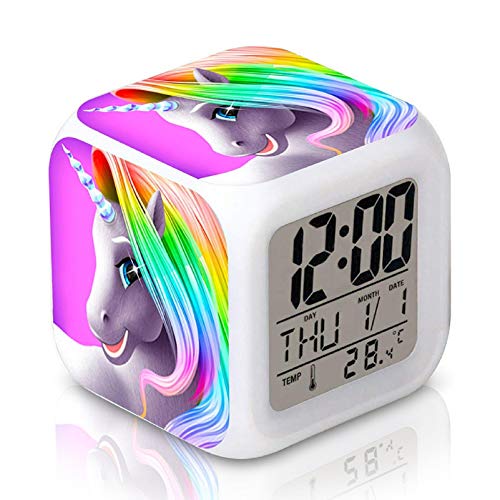 Unicorn Alarm Clock for Kids