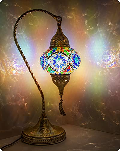 Turkish Moroccan Mosaic Table Lamp