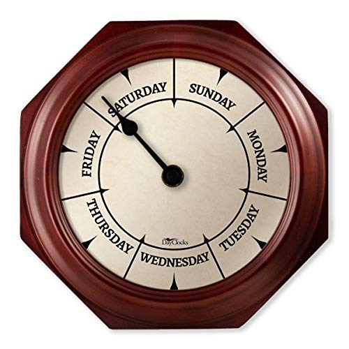 DayClocks Day of The Week Wall Clock