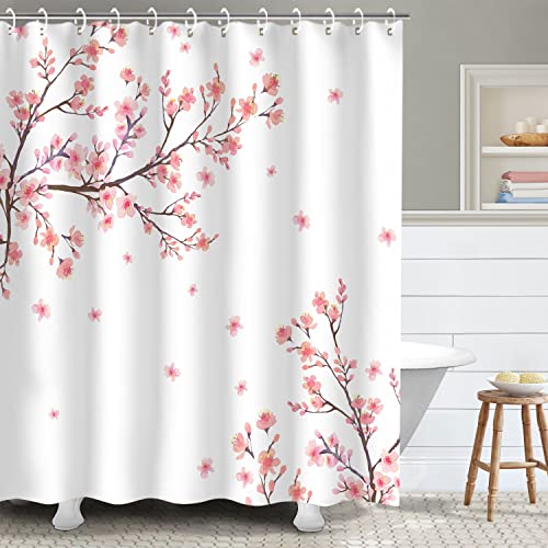 RosieLily Cherry Blossom Shower Curtain