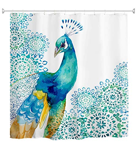 Peacock Shower Curtain