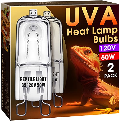 Briignite G9 Heat Lamp Bulbs for Reptile