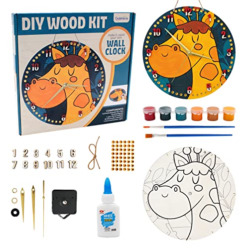 goldentime Kids Wall Clock Craft Kit