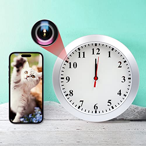 WiFi Hidden Camera Clock