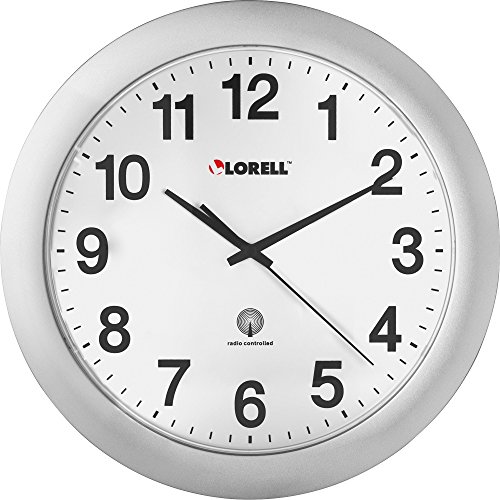 Lorell 12 Round Radio-Controlled Wall Clock